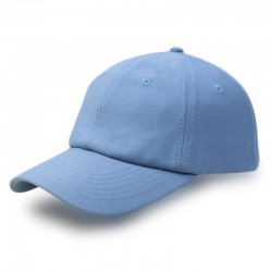 Light plate soft top baseball cap outdoor shade pure color sky blue men and women high quality ins Korean version cap wholesale